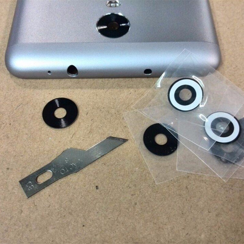 10 Pieces Rear Back Camera Glass Lens Cover For Xiaomi Redmi Note 3 Replacement Repair Spare Parts With Stickers
