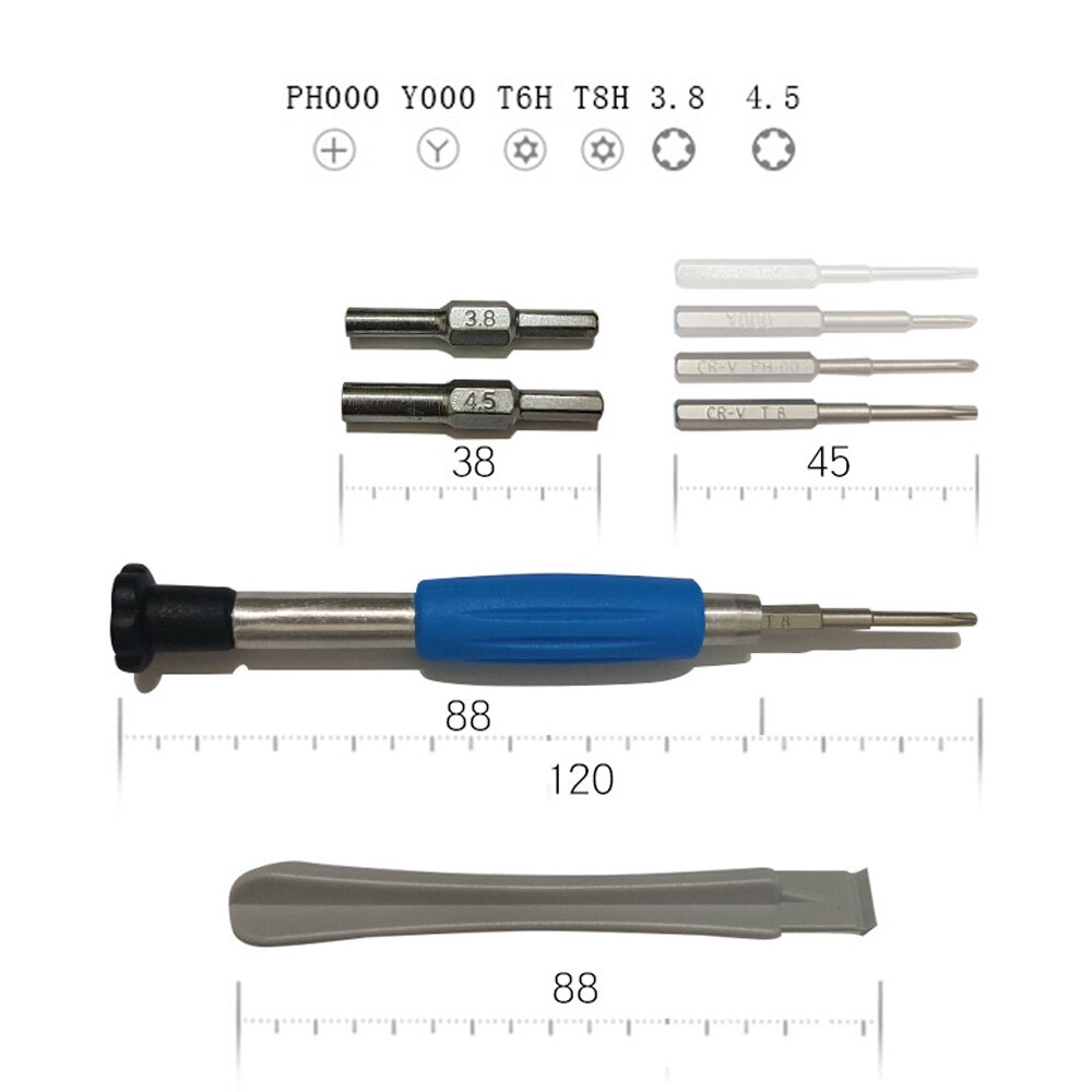 Screwdriver Set Repair Tools Kit For Nintendo Switch 3DS Wii U NES SNES DS Lite GBA Gamecube Game Console Disassembly Tool