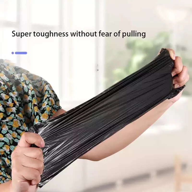 100 stücke Gemischte Farbe Einweg Mülleimer Taschen Verdicken Flache Mund Küche Lagerung Müll Taschen Biologisch Abbaubare Reinigung Lagerung Tasche