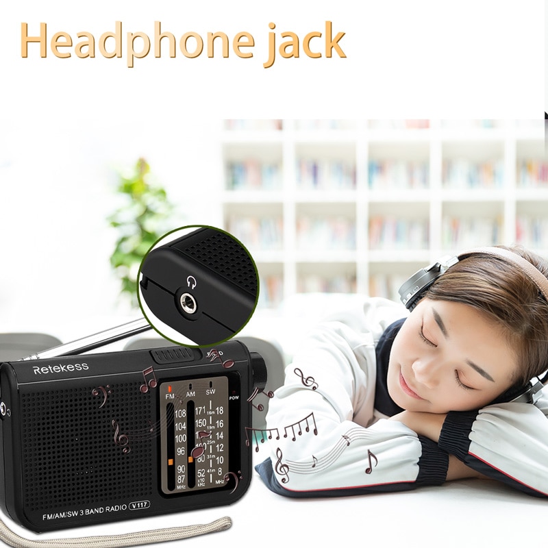 Retekess V117 Portable Radio Manual | Antenna Operation