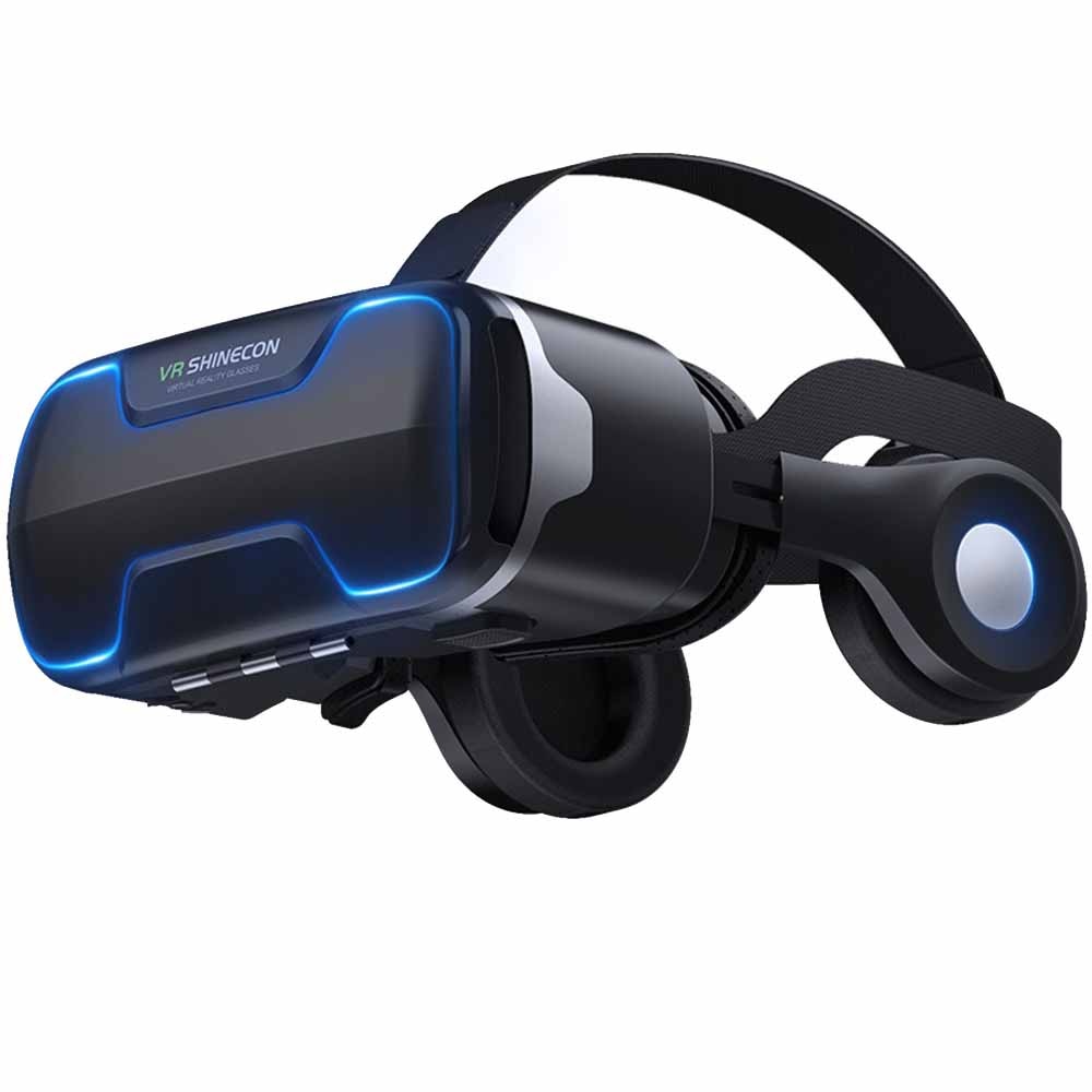 Virtual Reality Headset VR SHINECON 3D VR Bril Duizend Magische Spiegel Vier Generaties Draagbare G02ED