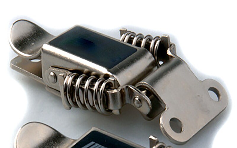 Pair 75MM Car Quick Release Fastener Bumper Security Hook Clip Lock Bracketing Buckle Car Van Lorry Exterior Bumper Accessories