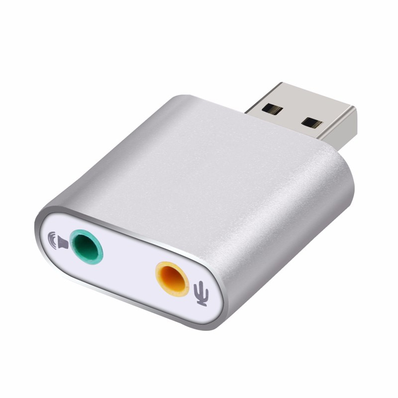 USB External Stereo Sound Adapter for Windows and Mac. Plug and play No drivers Needed(AU-MMSA): Default Title