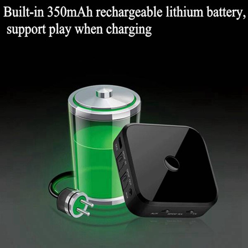 HIFI adapter bezprzewodowy odbiornik Bluetooth nadajnika audio 3.5mm Spdif optyczne włókna dla smartfonów PC TV słuchawki