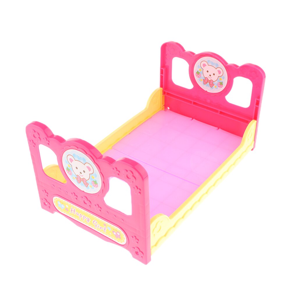 Dollhouse Camera dei bambini Camera Da Letto Del Bambino Letto Mobili Giocattolo per la Bambola