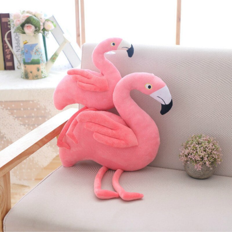 Roze Meisje Hart Flamingo Dude Knuffel Met Slapen Kussen Doek Pop Cadeau Voor Kinderen En Meisjes