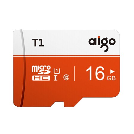 100%  original aigo micro sd kort klass 10 tf kort 16gb 32gb 64gb 128gb 256gb max 80mb/ s minneskort för samrtphone och bordsdator: 16gb