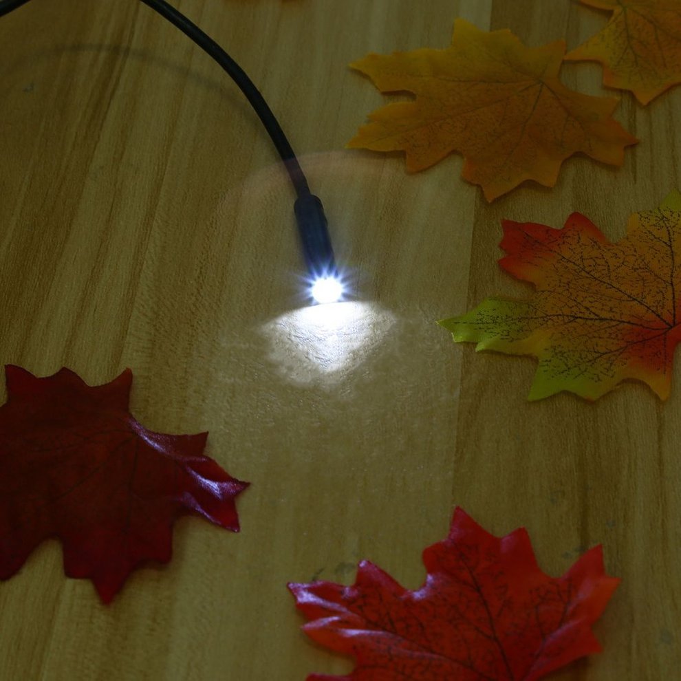 1 M /7mm Lens USB Cable Mini Rigid Inspection Camera Snake Tube Waterproof Endoscope Borescope with 6 LED for Android Phone