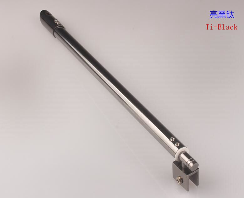 1PCS Stainless steel Shower Glass door fixed rod/clip,Bathroom glass support bar,length 30/40/50/60/70cm(DG1451)