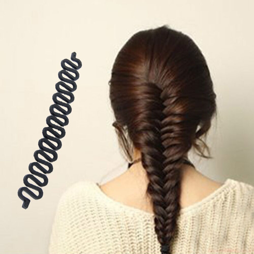 Horquilla mágica de moño para peinado para mujer, horquillas con cabeza de albóndiga, Clip de goma, accesorios para el cabello, herramienta de trenzado de cabello