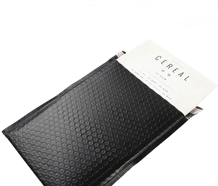 20Pcs Matte Black Bubble Wrap Enveloppen Gewatteerde Mailing Zak Verpakking Zakken Voor Kleine Bedrijven Bags Om Pack Producten tas