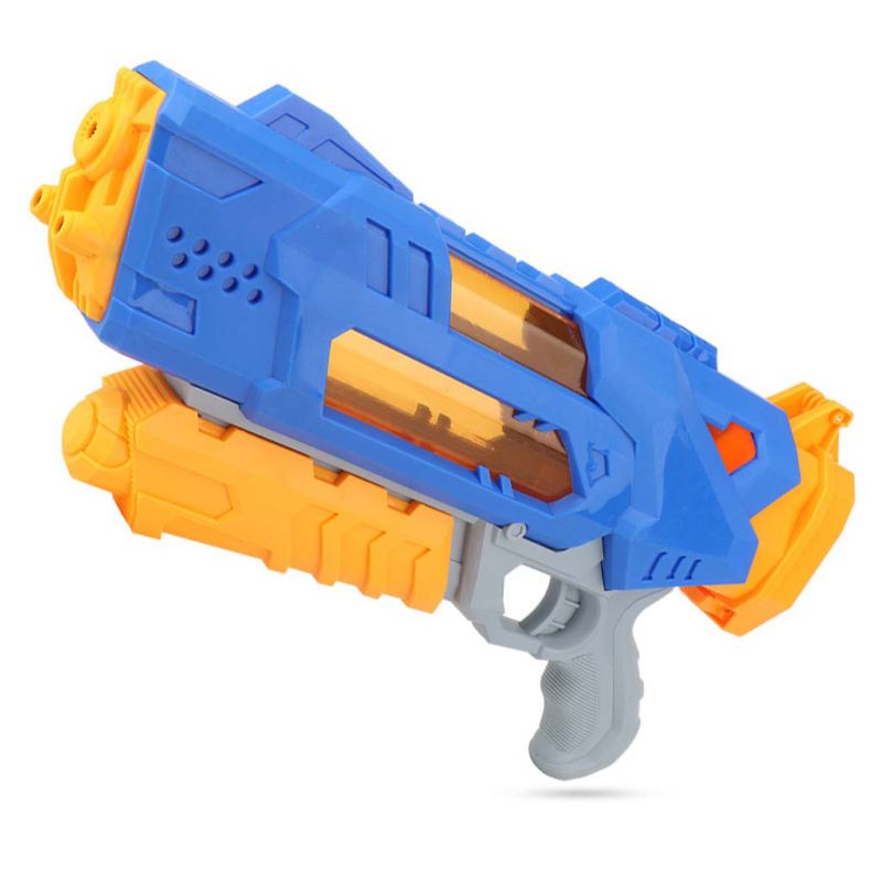 Zomer Volwassenen Kinderen Squirt Water Speelgoed Enkel/Drie Nozzles Strand Drifting Speelgoed: Three Nozzles blue