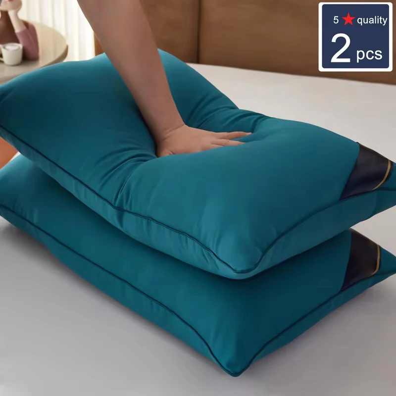 Hotel collection pillow – high-quality pillow for sleeping – supportive and comfortable, medium-firm, hypoallergenic: 45*70 / Red
