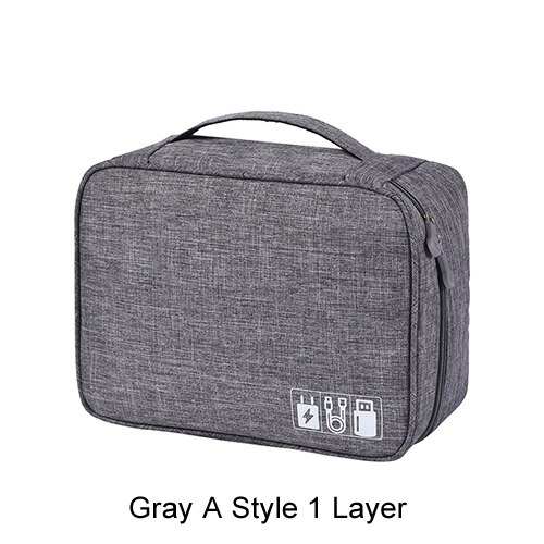 Charger Wire Electronic Organizer Travel Cable Wire Digital Bag Women Wardrobe Suitcase Luggage Gear Organizer Pouch Accessories