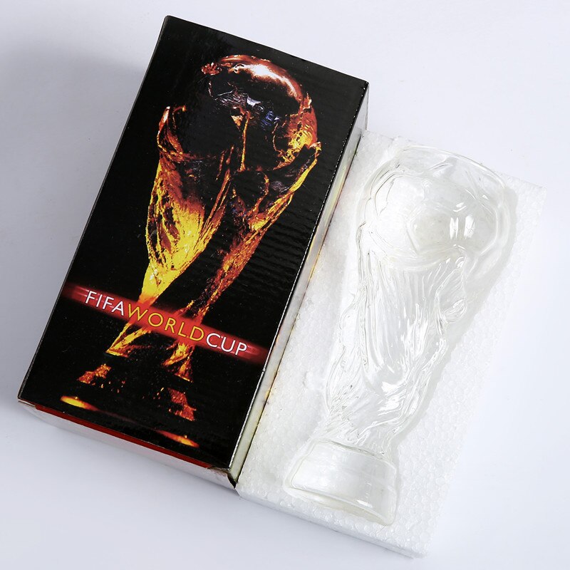 450Ml Voetbal Mokken Bar Glas Wijn Glazen Whisky Bier Beker Sap Cup Hoge Borosilicaatglas Cup