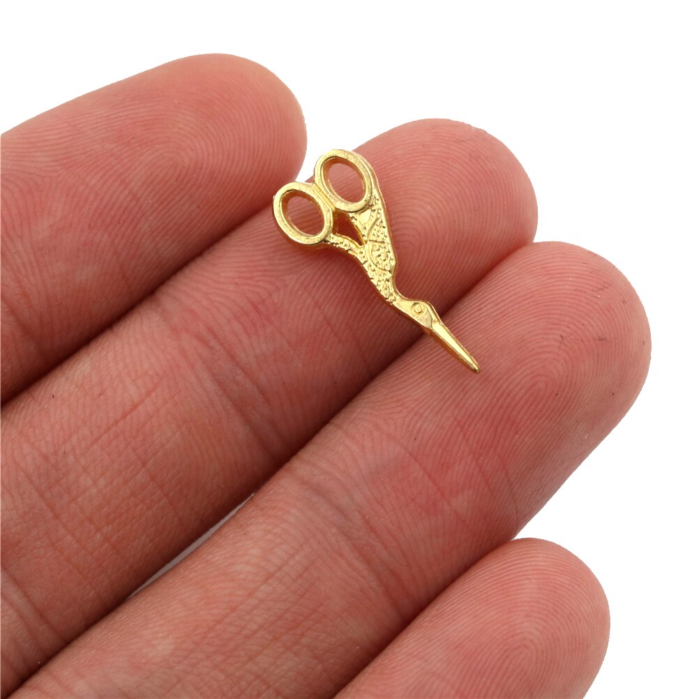 1pc 1:12 Dollhouse Miniatures Accessories Simulation Crafts Toys Sewing Metal Mini Metal Scissors Furniture toy