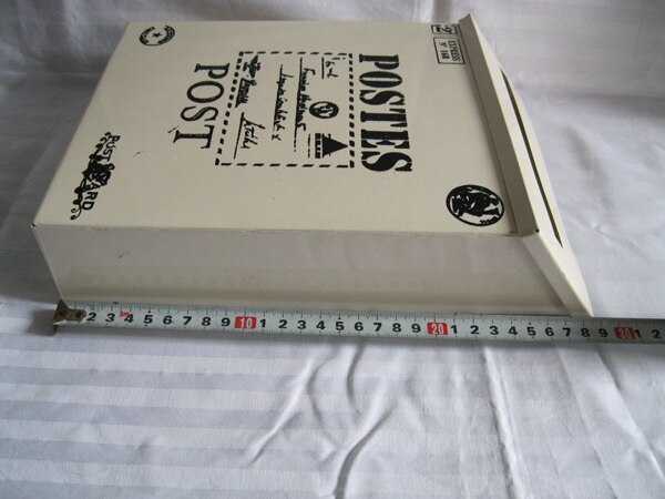 Wit Mailbox Brievenbus Mailboxen Krant Brief Doos Ijzeren Post SF-115W