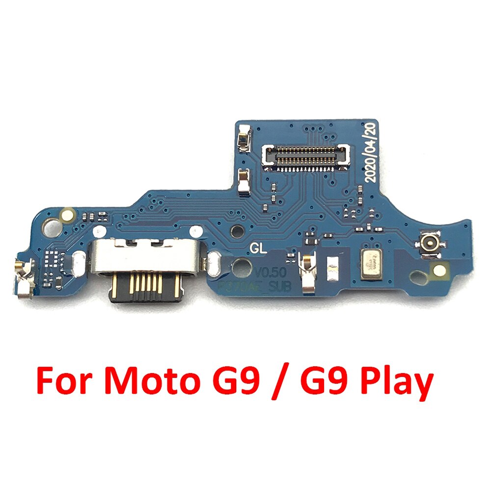 Dock Connector Charging Charger Port Board For Motorola Moto G5 G4 G6 G7 G8 G9 Play Plus One Macro Hyper Power USB Flex Cable: G9 Play