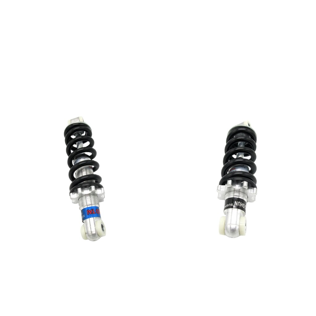 2 Packs 150mm 750LBs+170mm 650LBs ATV Scooter Shock Absorber Rear Suspension