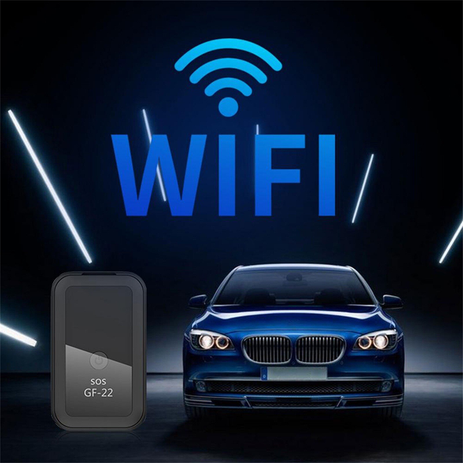 GF22 Auto Tracking Anti-Diefstal Apparaat Mini Auto App Real-Time Tracking Gps Locator Anti-Verloren Opname tracking Device Gps Locator