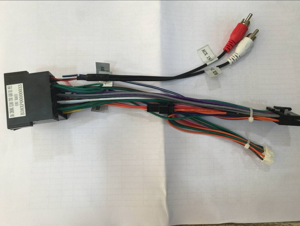 16PIN ISO power cable for VW Opel car, support the canbus,