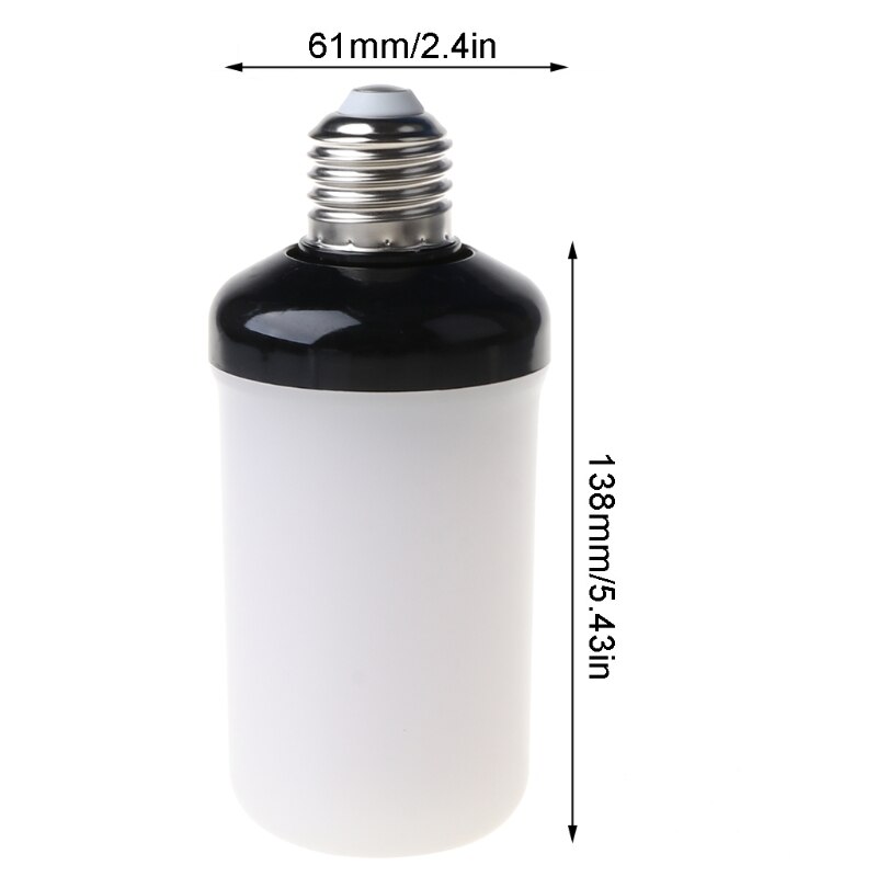 Flamme Lampe 4 Flackern Licht Wirkung Feuer Birne Zauberstab Licht Flackern Lichter bilden