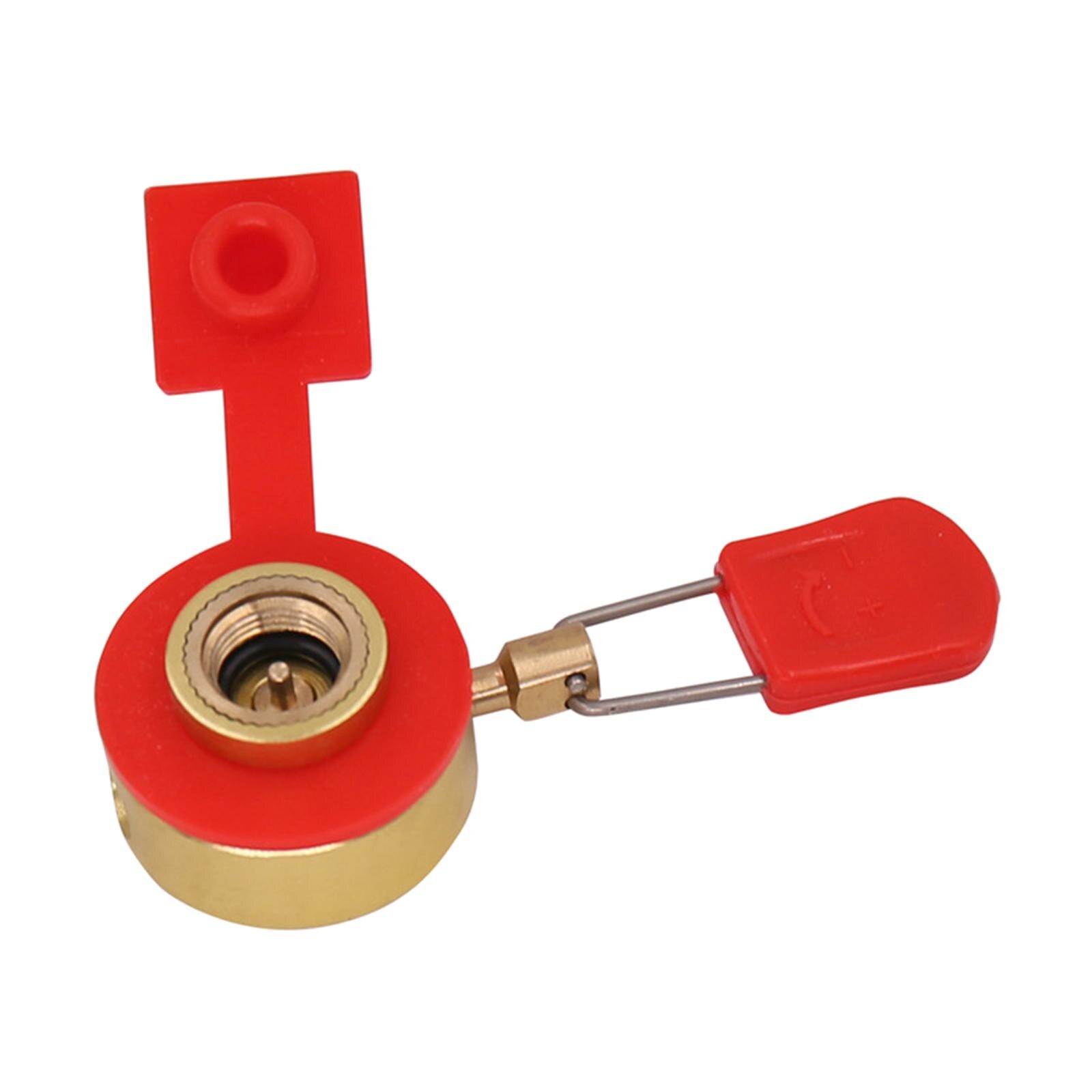 Outdoor Gas Stove Hose Camping Stove Propane Refill Adapter Burner Cylinder Tank Coupler Bottle Adapter: Valve