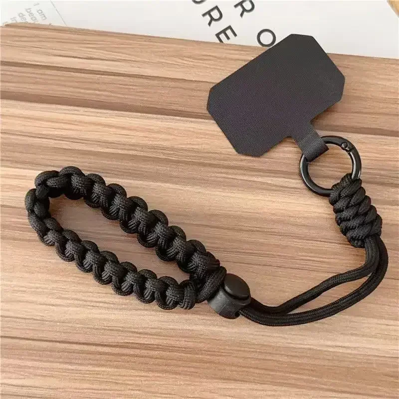 Cute Mobile Phone Lanyard Hanging Decoration Can Be Carried Twist Rope Anti-loss Pendant Strong Wrist Short Straps Band: Orange