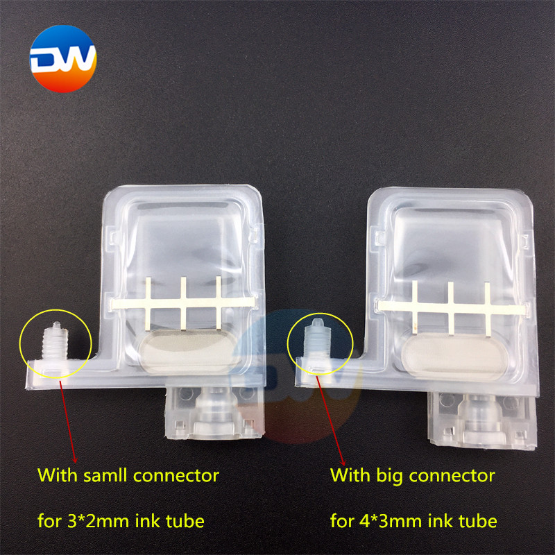 Dewei 10 Pcs Transparant DX5 Grote Inkt Demper Voor Ep Zoon DX4 DX5 XP600 TX800 Mutoh Galaxy Allwin Printer Inkt demper Filter Dumper