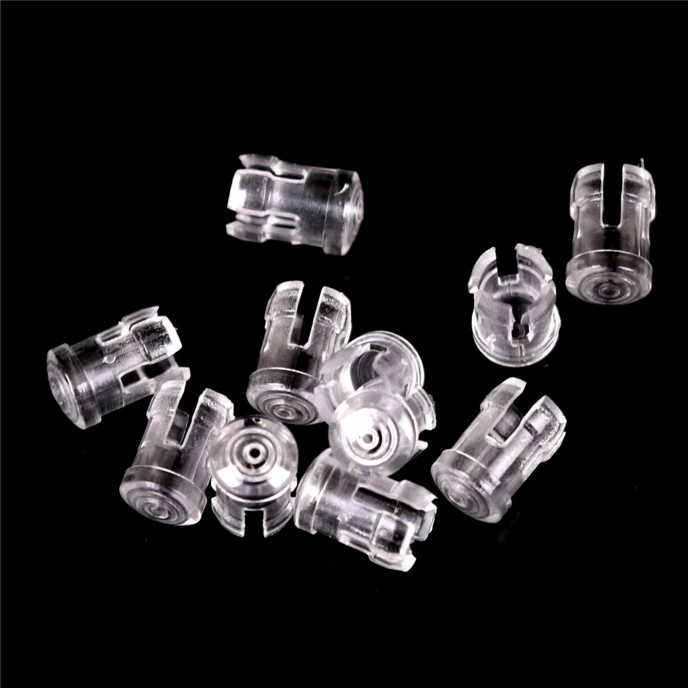 10/20PCS LED Light Emitting Diode Lampshade Protector 3/5mm Clear LED Light Emitting Diode Lampshade Protector
