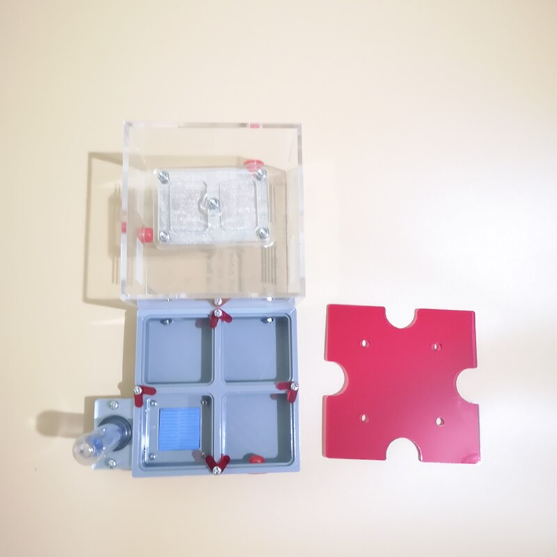 Große Größe Ant Nest Flache Nest Ant Farm Mit Test Rohre und Sonnenblende 3D Druck Matrix Insekt Liefert