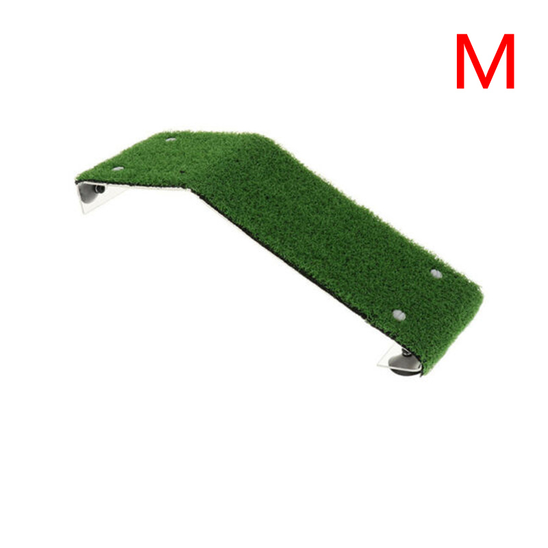 Simulation Lawn Amphibious Reptiles Bask Platform Turtle Floating Platform With Sucking Disk Aquarium Terrarium Decoration: M