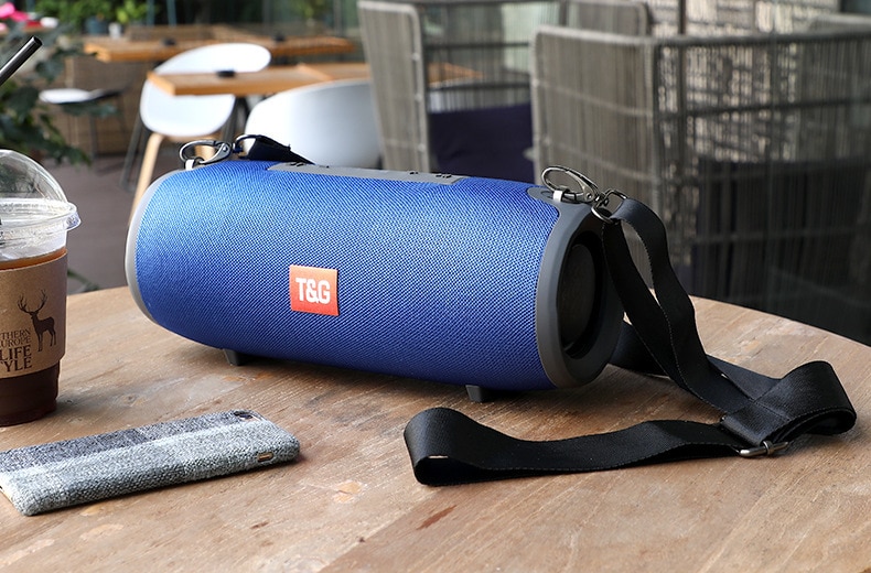 TG118 Big Extream Altavoz Bluetooth Estéreo subwoofer Boom Box Hifi Super 2*10W caja de sonido con 3600 mAh amplificador al aire libre