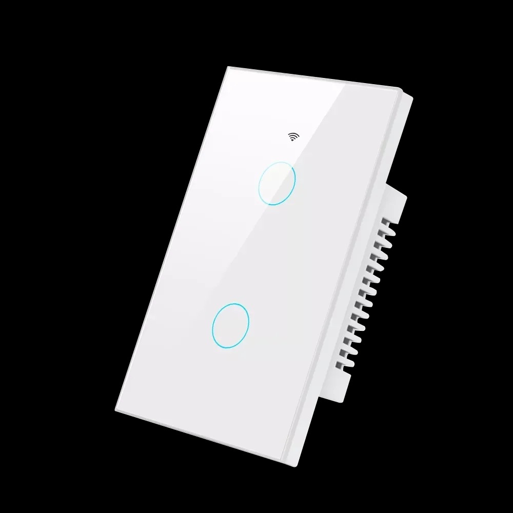 Tuya Zigbee Light Switch Zigbee Wall Switch No Neutral with Neutral All Used 1-3 Gang No Capacitor Zigbee No Neutral Switch: Bundle2