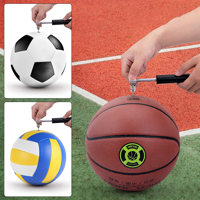 Bærbar hånd mini sykkel pumpe dekk luft inflator schrader presta ventil ball nålslange mtb sykkel tilbehør bærbar sykkel pumpe