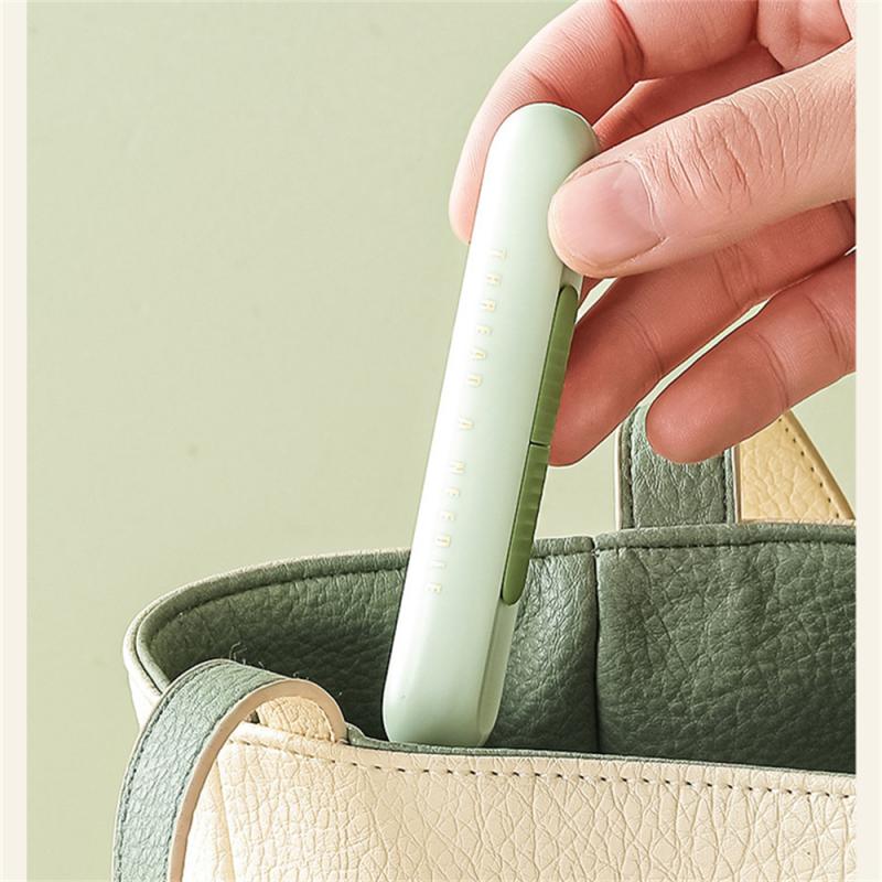 Herramientas de costura 2 en 1 para enhebrar agujas, enhebrador automático fácil de enhebrar agujas, removedor de hilo de coser, despador de costuras, unpicker de puntadas