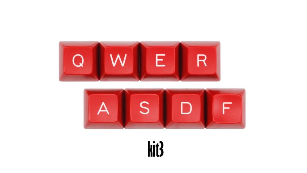 Maxkey keycap SA height two-color injection molding ABS material basic kit for mechanical keyboard: kit3