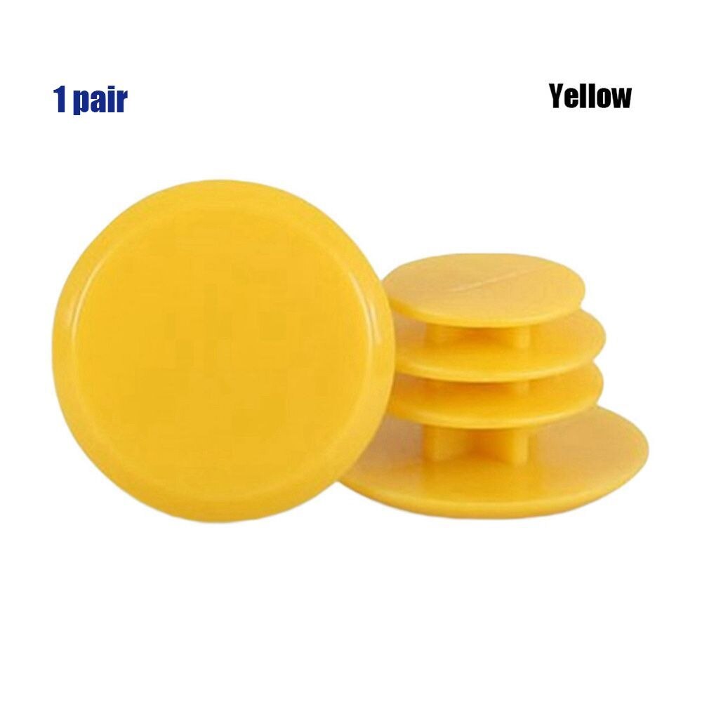 Bouchons de poignées de vélo de route, accessoires de cyclisme, bouchons d&#39;extrémité: yellow