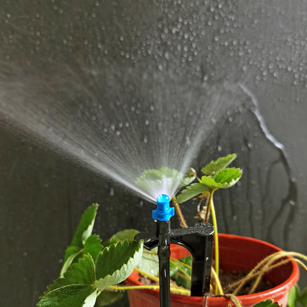 oasi 100pz 90/180/360 Gradi Ugello di Rifrazione Irrigatore da Giardino Agricoltura Irrigazione Pianta Ugello di Spruzzo Nebulizzazione per Fiori