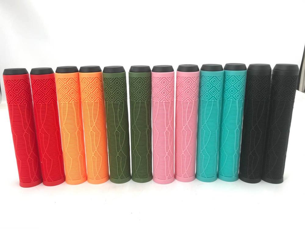 Cool price BMX stunt scooter grips super soft durable 166mm rubber