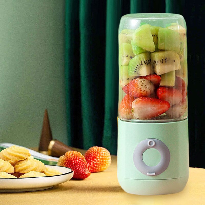 500ml 6 Cutter Mini Portable Juicers USB Electric Mixer Fruit Smoothie Blender For Machine Food Processor Maker Juice Extractor