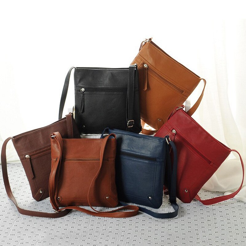 Eenvoudige Stijl Tassen Vrouwen Messenger Bags Dames Emmer Bag Pu Leather Crossbody Schoudertas