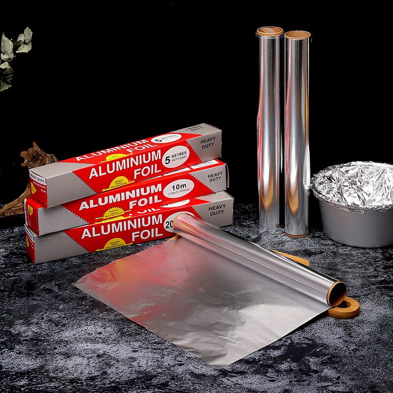 Papel de aluminio para hornear, papel grueso para barbacoa, papel para horno, embalaje de alimentos, papel a prueba de aceite, accesorios para hornear