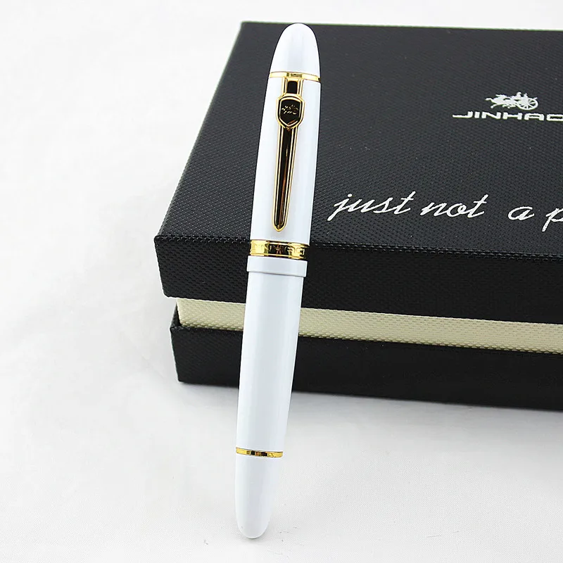 JINHAO 159 Luxury Brand Metal Roller Ball Pen Ballpoint Pens Stationery Office School Suppliers Student JINHAO 450: light yellow