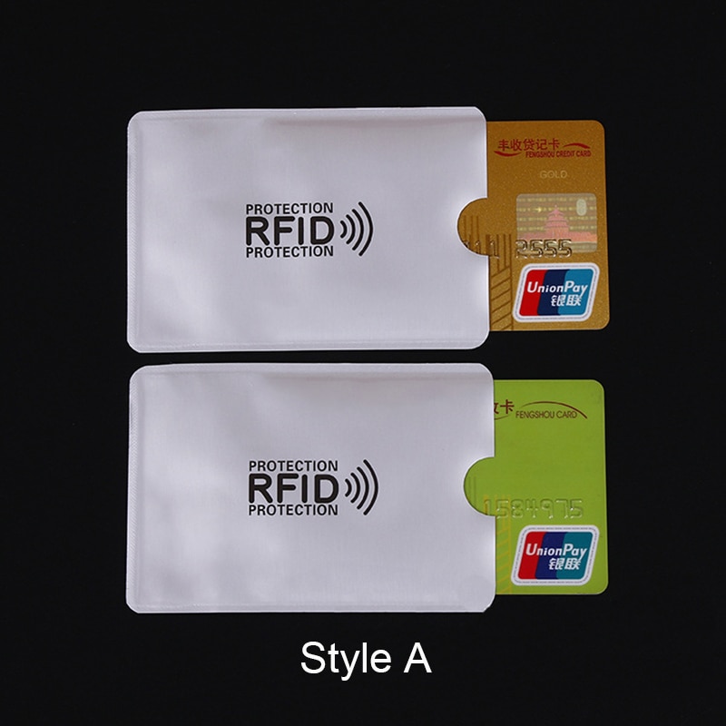 5pcs Anti rfid blocking reader card holder thin wallet aluminum men women mini slim wallet small purse walet valle