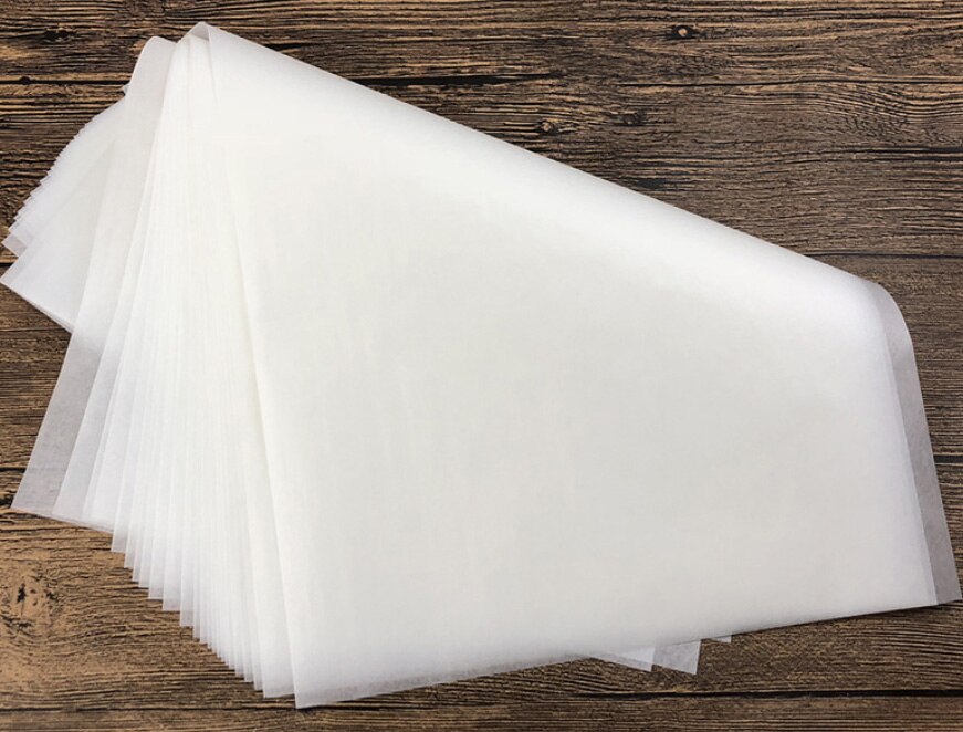 Barbecue Papier Bakpapier 20Cm * 30Cm Dubbelzijdig Bbq Papier Siliconen Olie Papier 42G 100 lakens Pakket