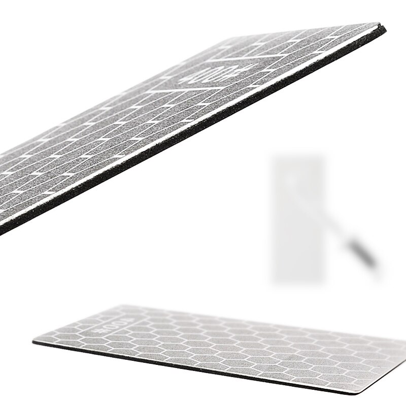 Diamant aiguiseur plaque couteau affûtage pierre 400 #1000 # Ultra-mince nid d'abeille pierre à aiguiser outil de cuisine pour aiguiser les couteaux