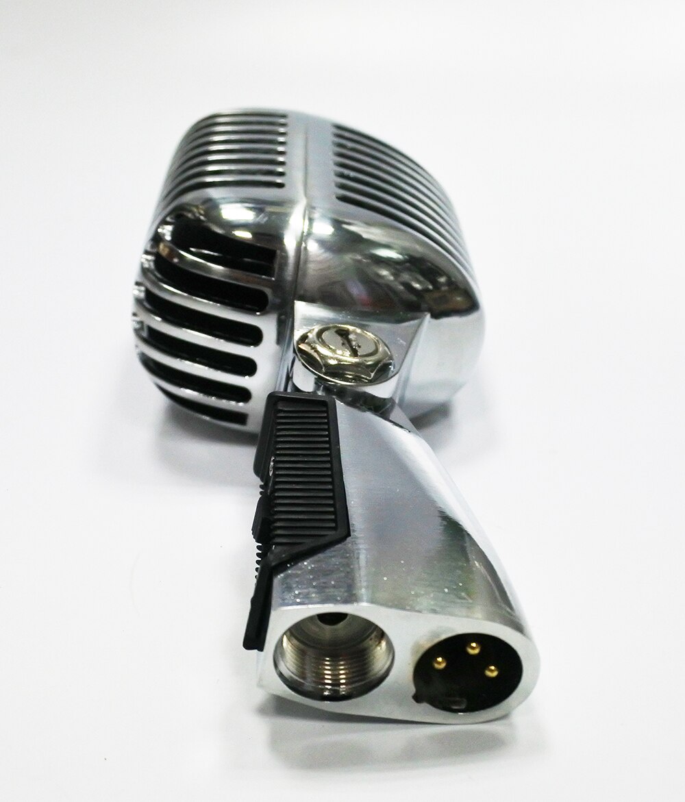 Classic Retro Vintage Antieke Oude 55SH Stijl De Elvis Microfoon metalen swing bar wired karaoke vocal dyanmic handheld microfoon