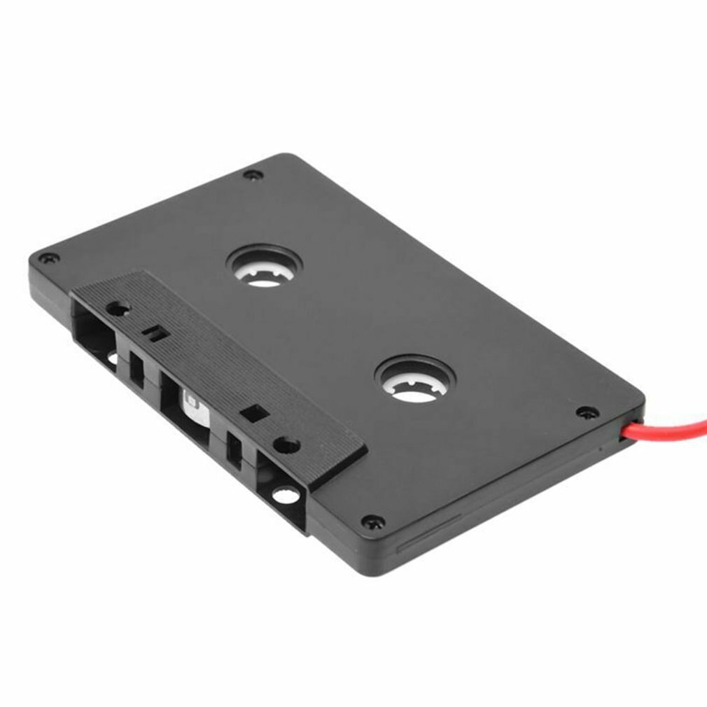 Adaptador de grabadora de Cassette para reproductor de CD de coche, 3,5mm, AUX, MP3, B8T5, Color negro, rojo, duradero,