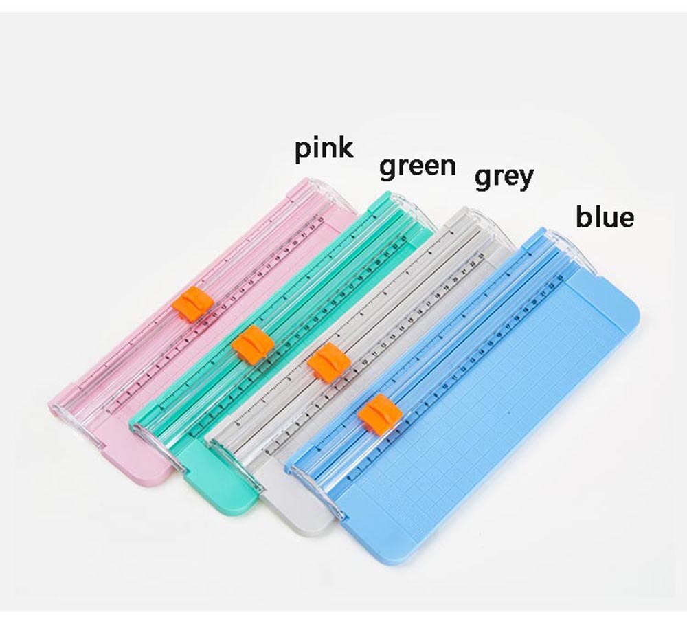 23cm Portable Mini A5 Precision Paper Photo Trimmers for DIY Scrapbook Papers Plastic Photo Cutter Cutting Mat Tools